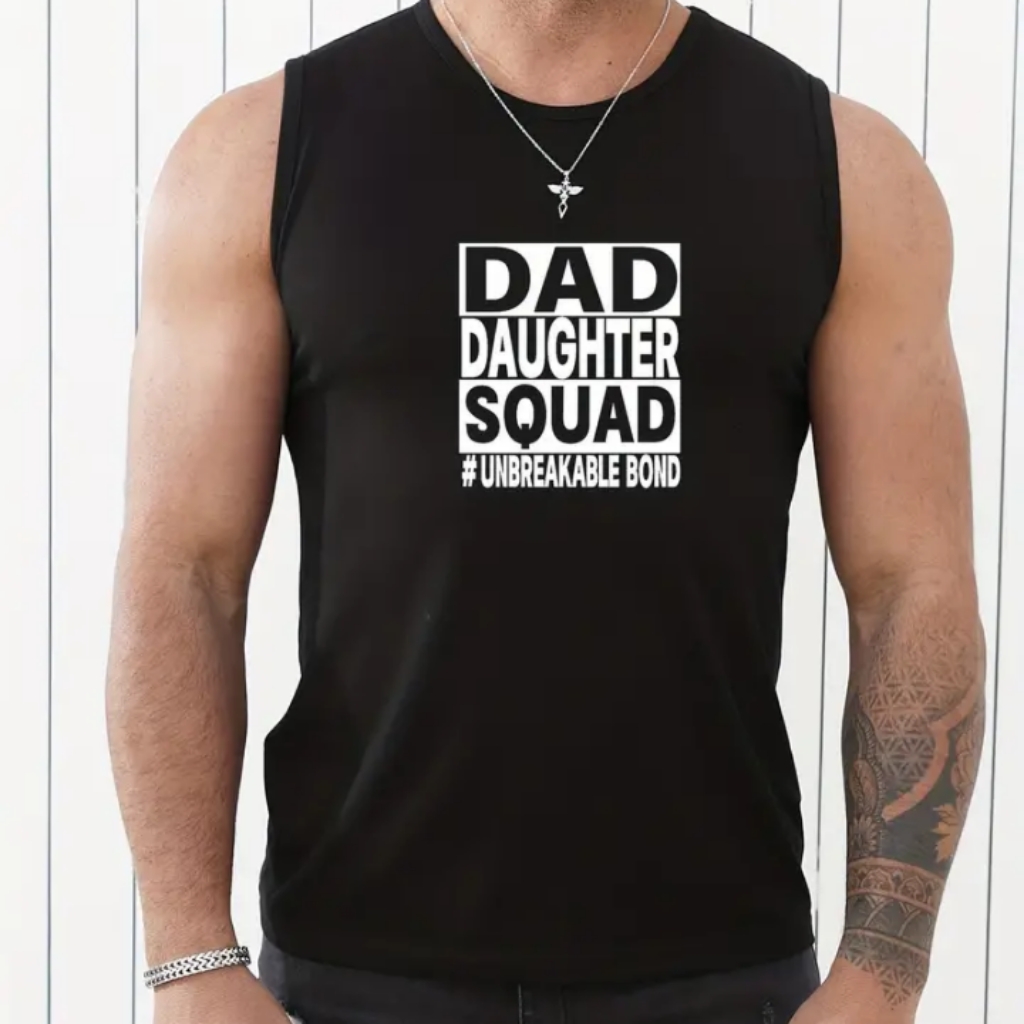 Brand New Dad Daughter Squad Tank